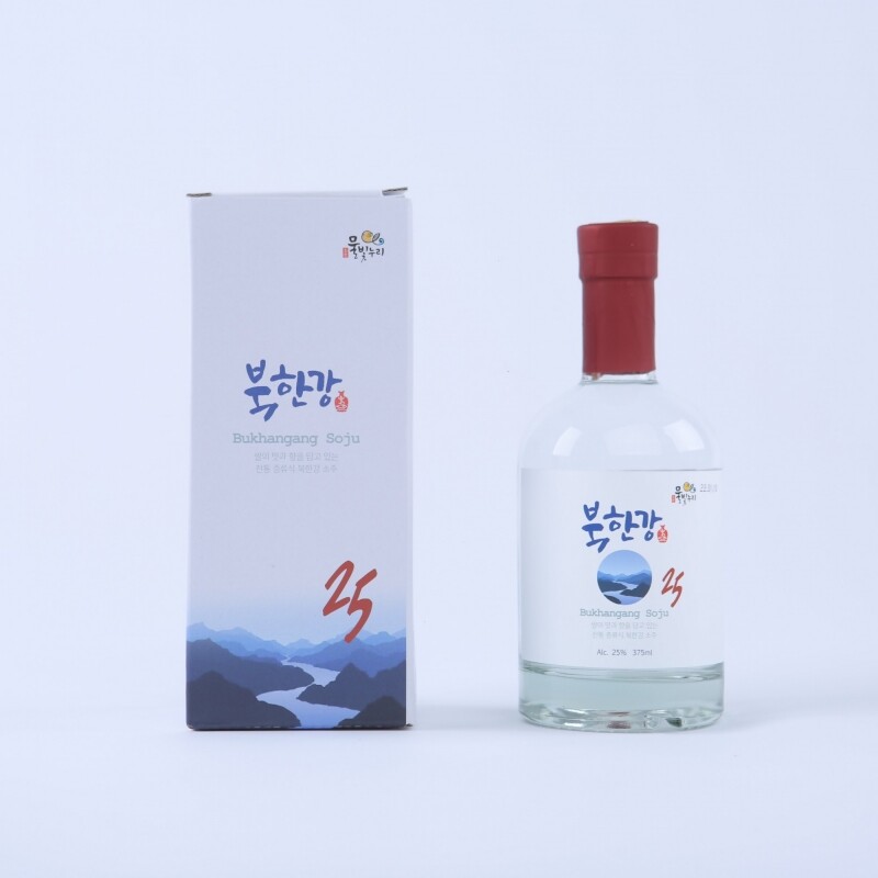 농업회사법인(주)화천주가,북한강25.  375ml